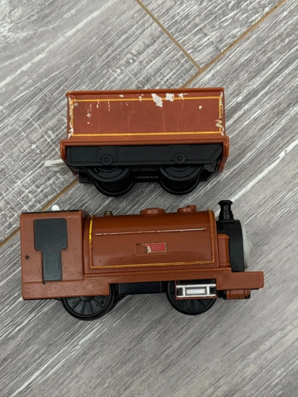 Motorized Duke and Tender 2010 Mattel - Thomas & Friends